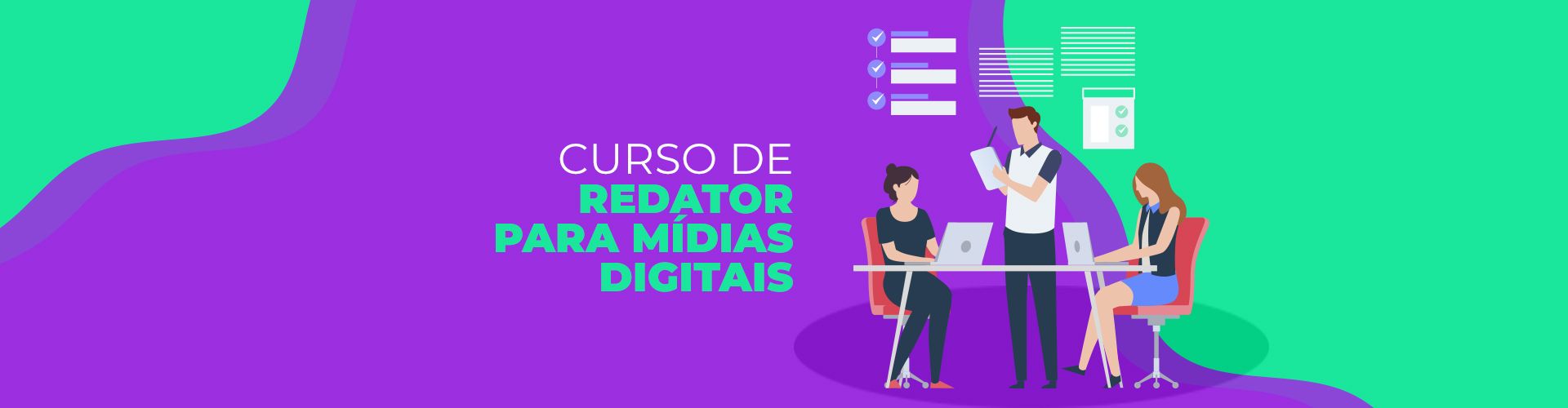 Curso de Redator para Mí­dias Digitais - Escola Cursos Maringá